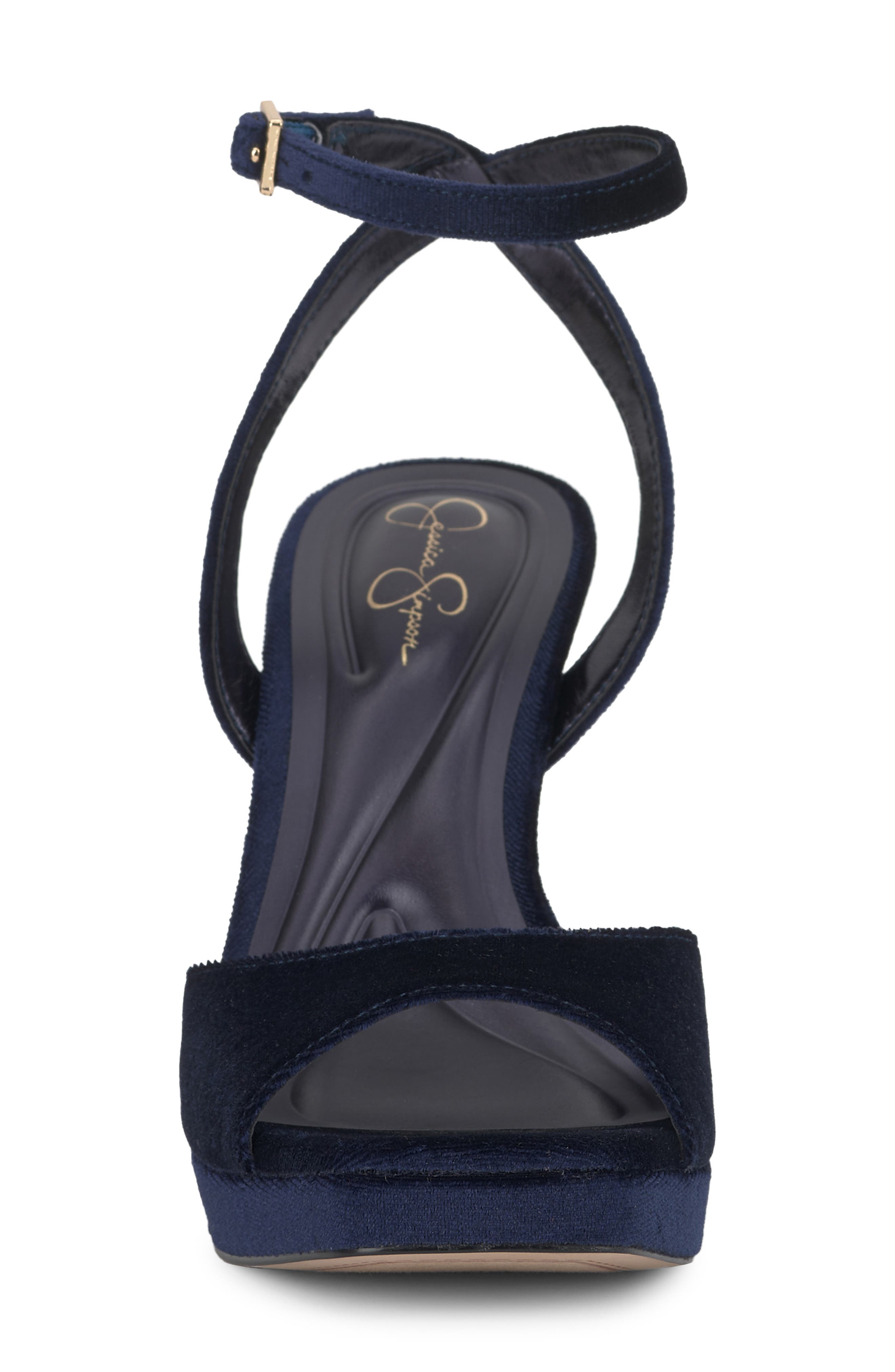 Jixte Ankle Strap Platform Sandal, Alternate, color, DARK NIGHT