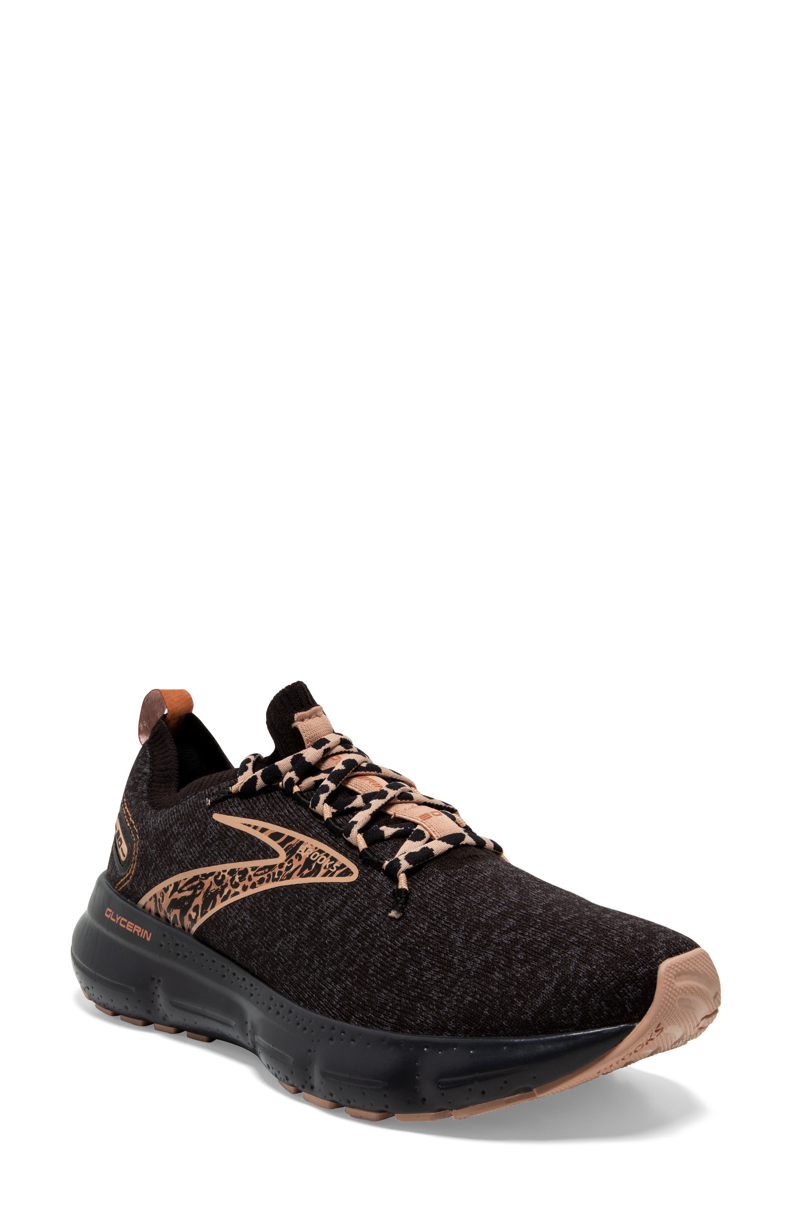 Glycerin Stealthfit 20 Running Shoe, Main, color, BLACK/ EBONY/ MAPLE