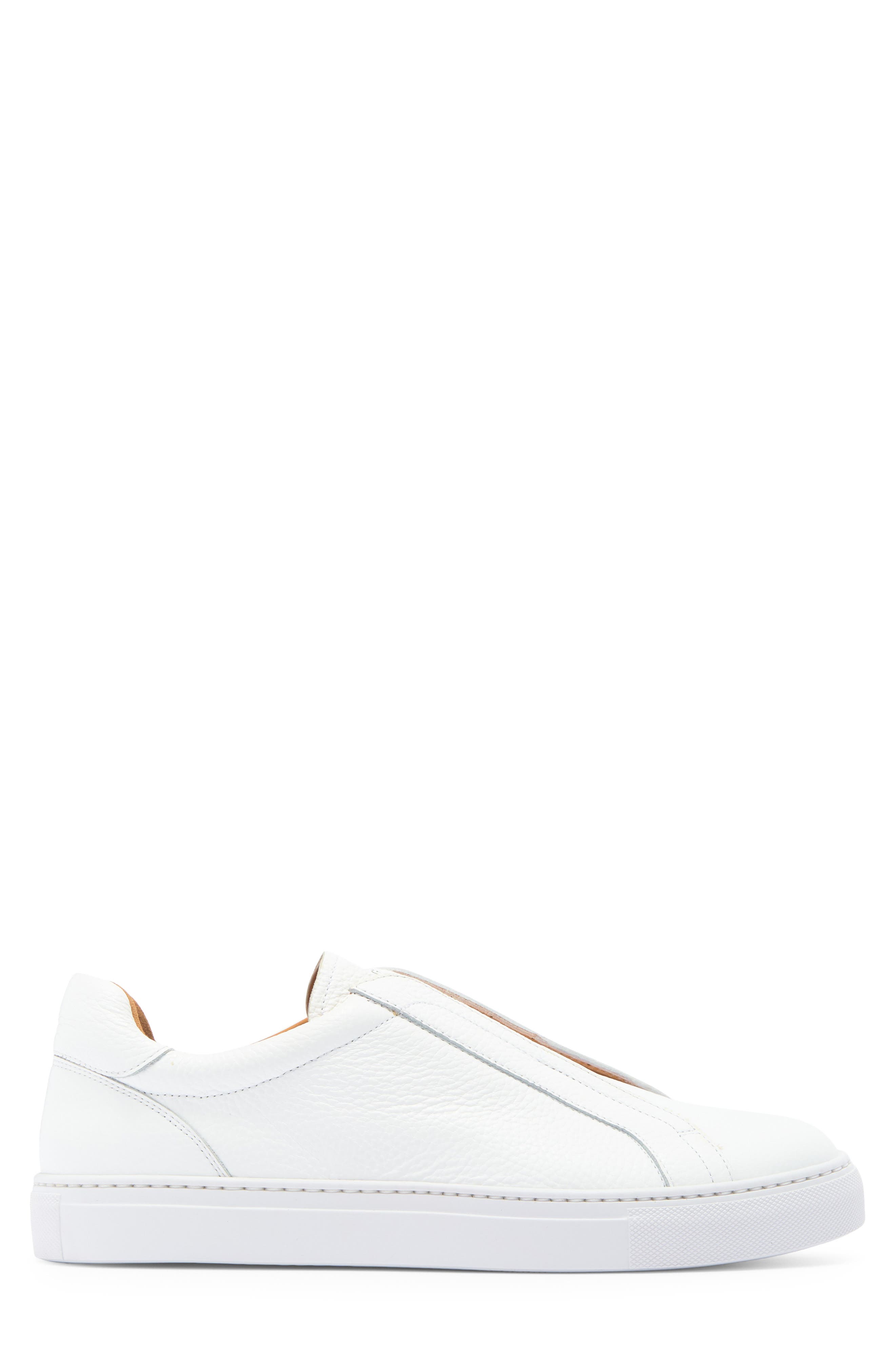 Laska Slip-On Sneaker, Alternate, color, WHITE