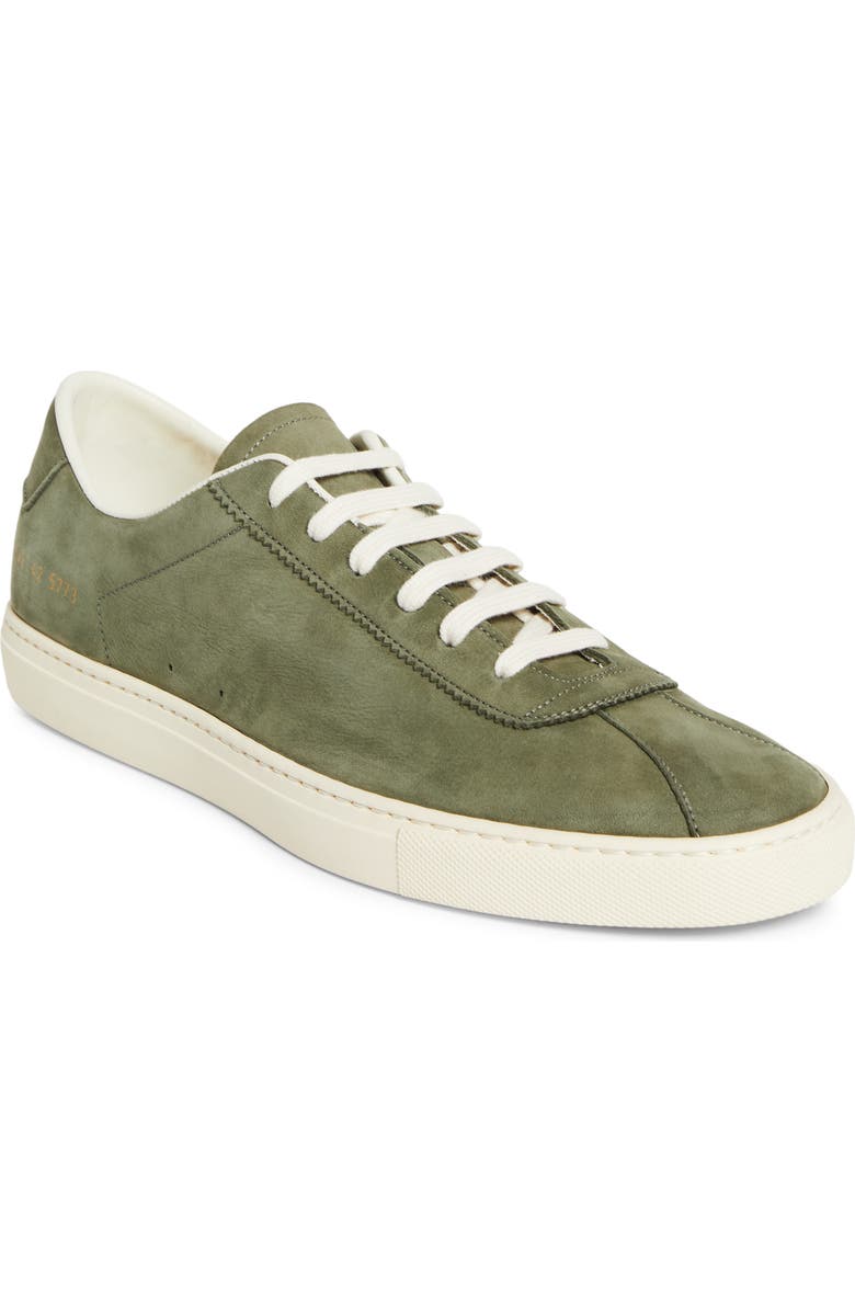 Common Projects Tennis Low Top Sneaker, Main, color, Army Green