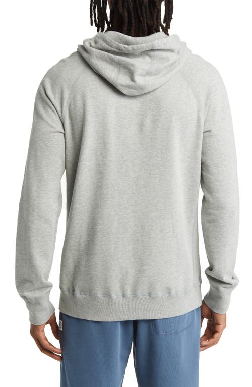 Reigning Champ Classic Fit Handcrafted Midweight Terry Hoodie In Gray