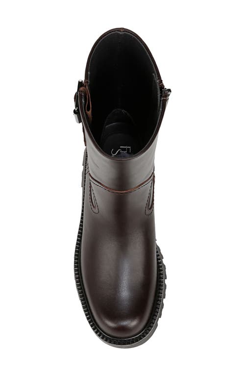 Franco Sarto Brina Moto Bootie In Brown