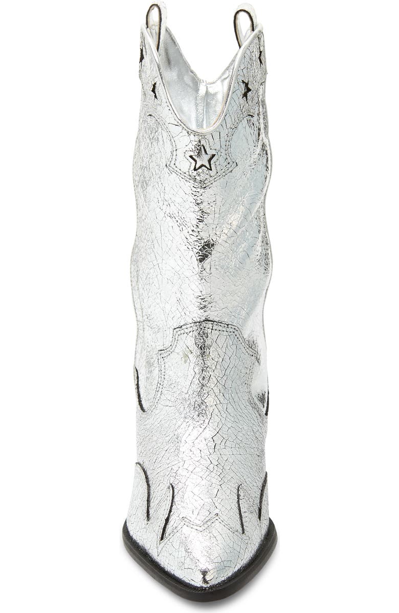 Schutz Cicera West Metallic Boot, Alternate, color,