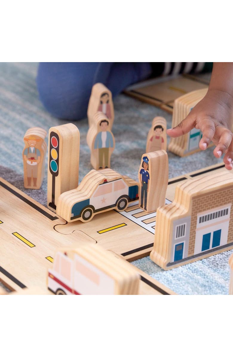 Kaplan Early Learning Company Community Block Set - 20 Pieces, Alternate, color, Multicolored