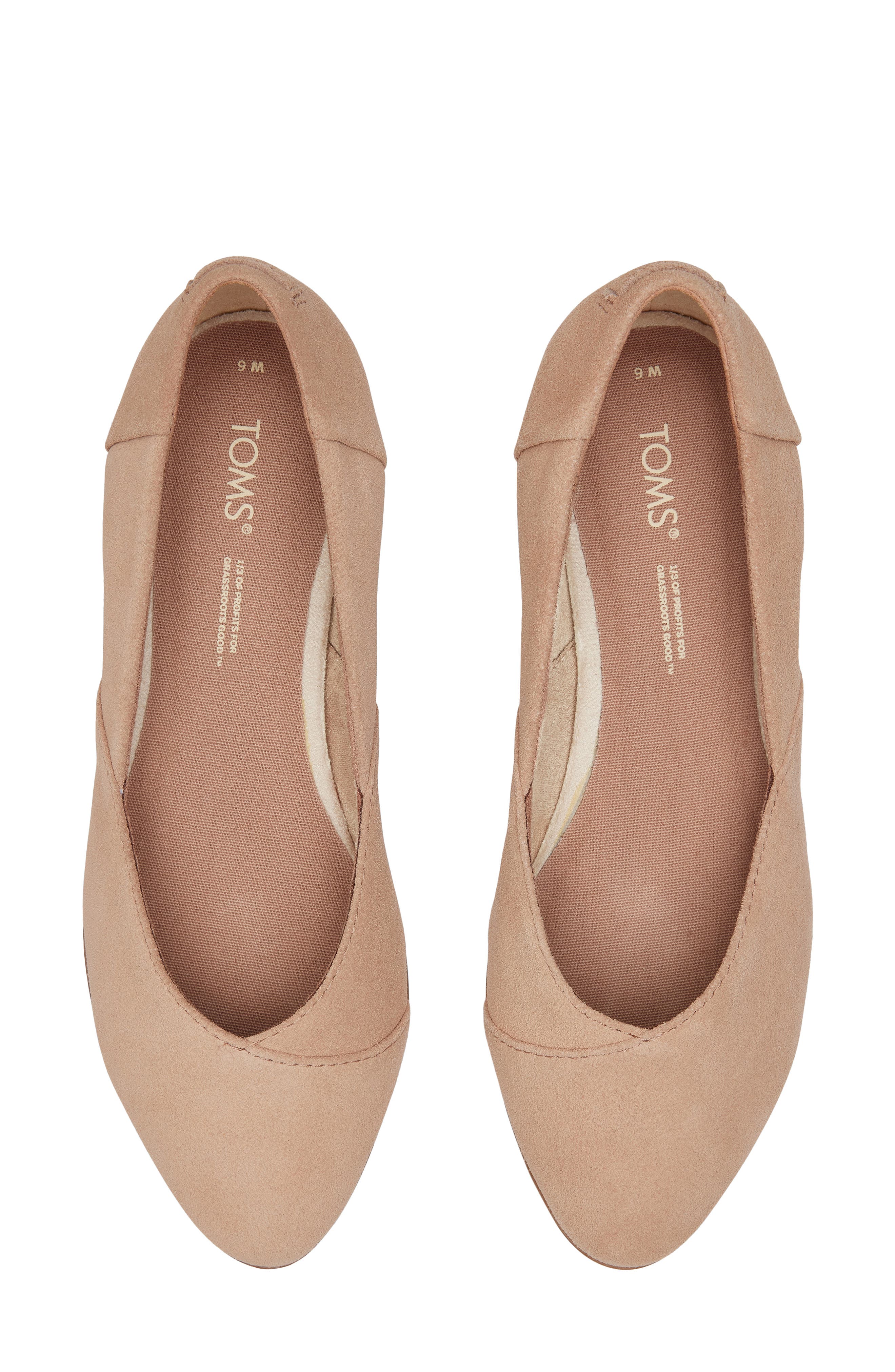 TOMS Eve Flat, Alternate, color, Brown