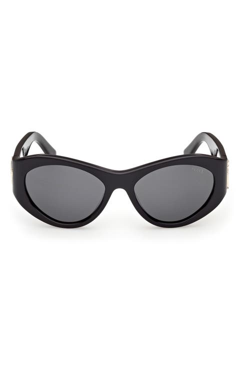 54mm Cat Eye Sunglasses