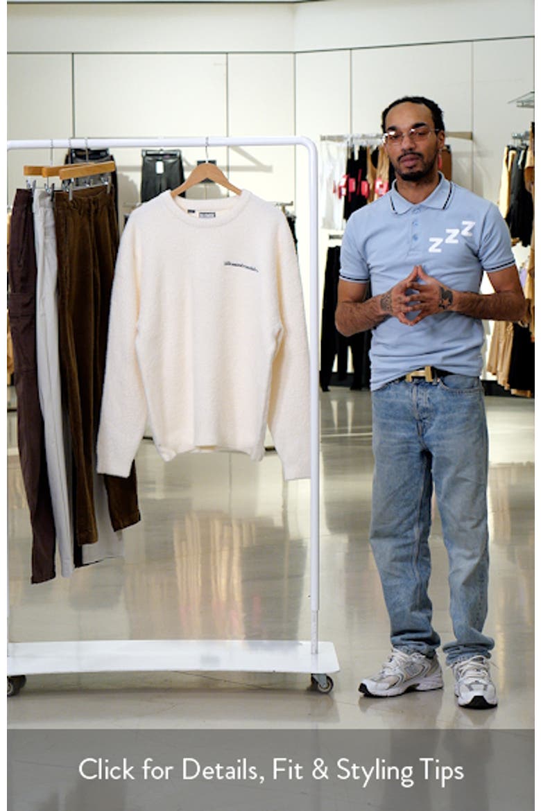 Fuzz Oversize Sweatshirt video