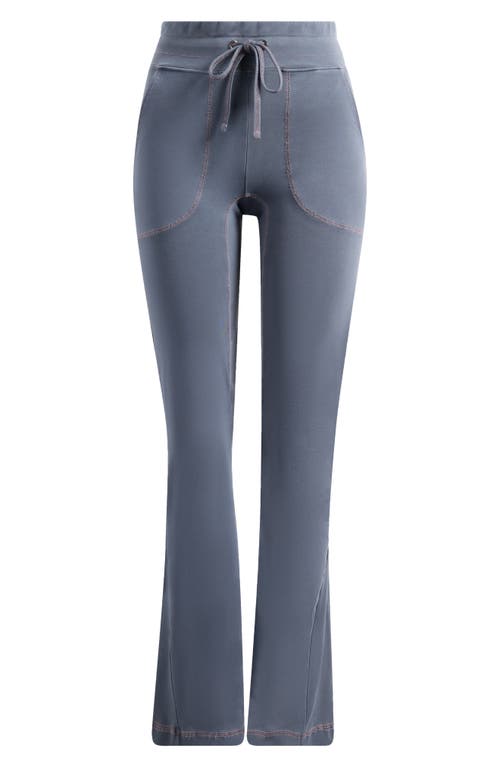 Free People New Flow Flare Leggings In Blue