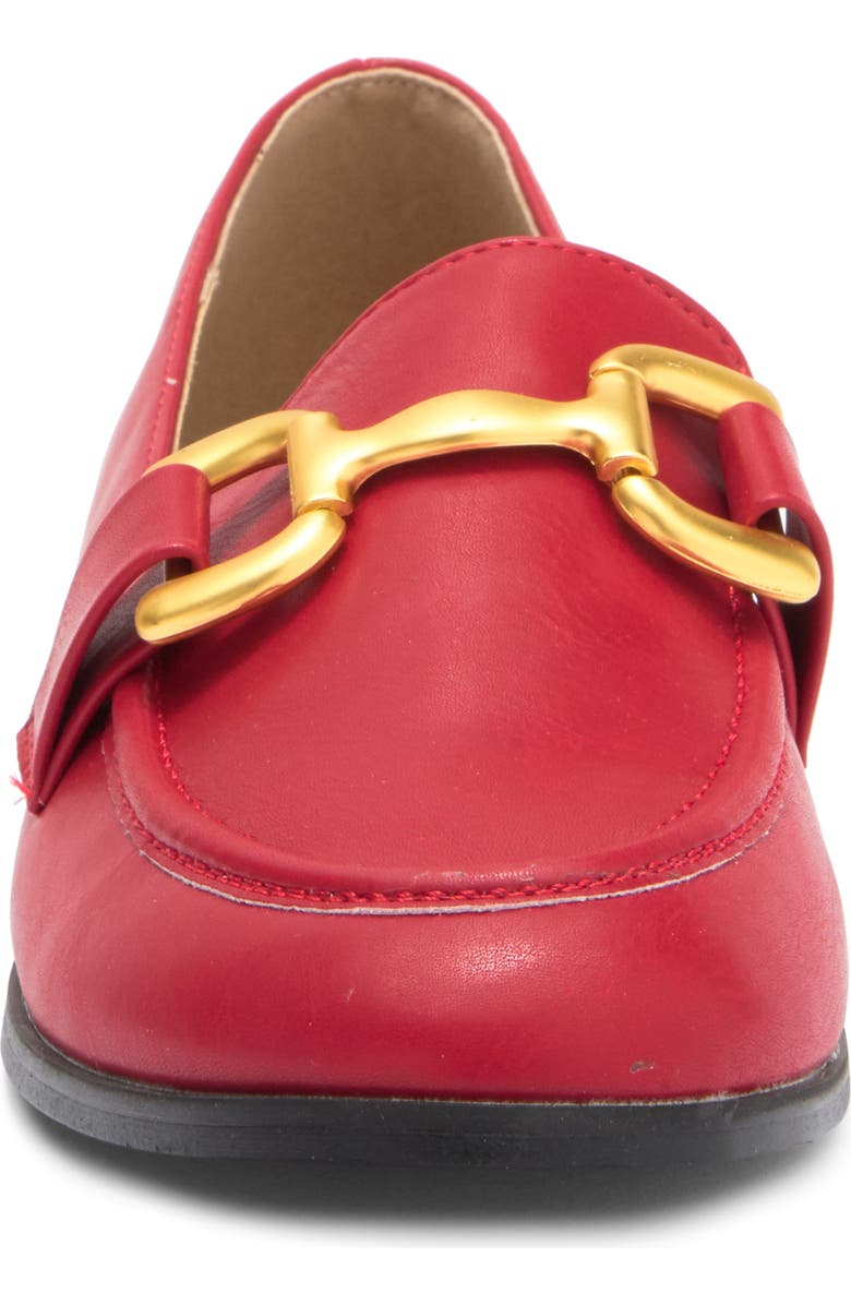 ELLE Georgina Buckle Loafer, Alternate, color, Red