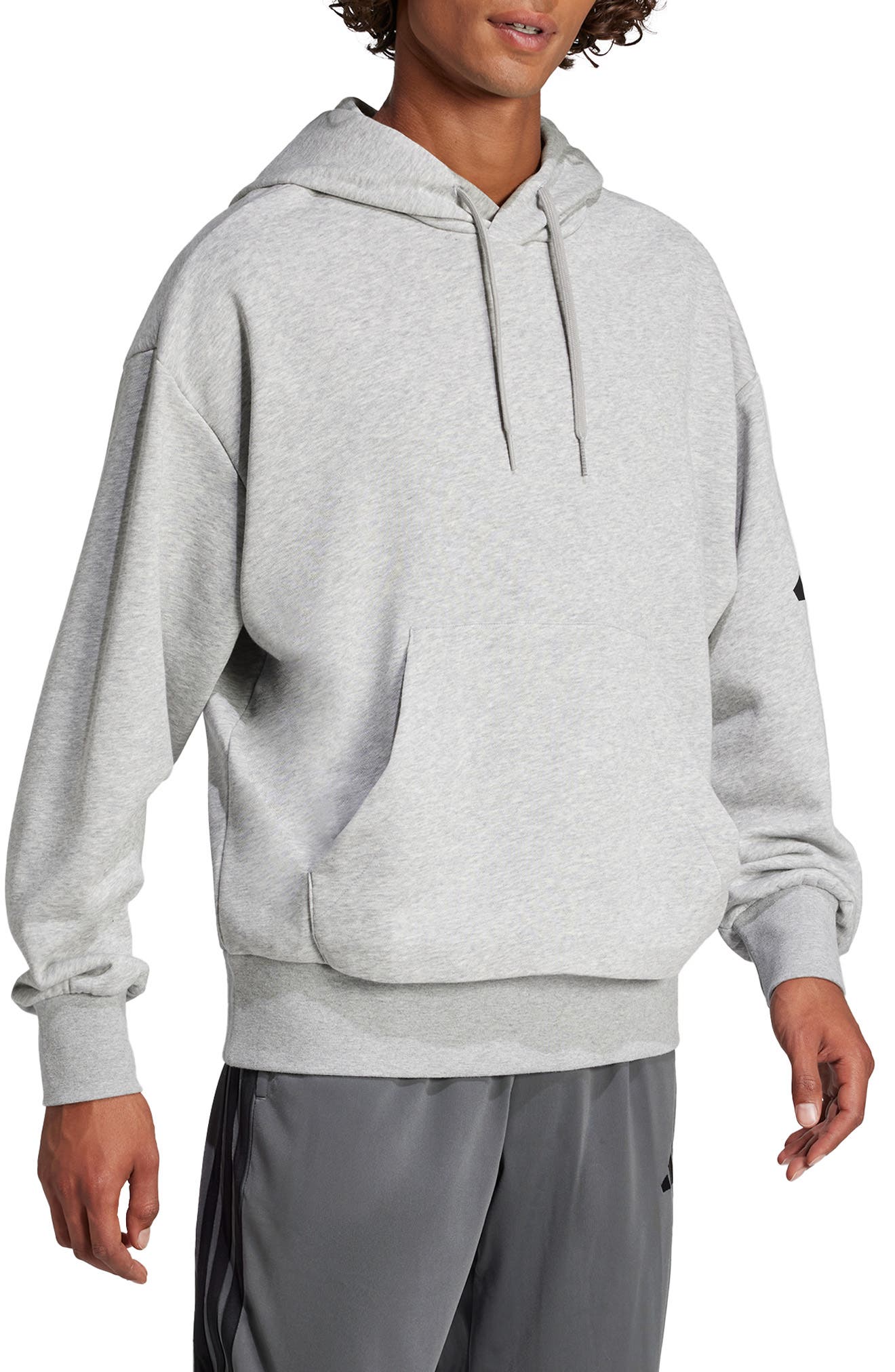 adidas Essentials Loose 3-Bar Hoodie