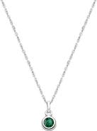 Tiny Blessings Sterling Silver tB® Birthstone 12-14" Necklace