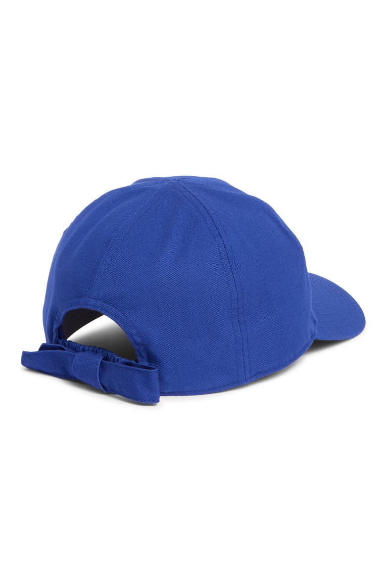 bow baseball cap, Alternate, color, WILD BLUE IRIS