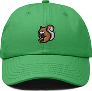 Dalix Squirrel Embroidered Outdoor Cap