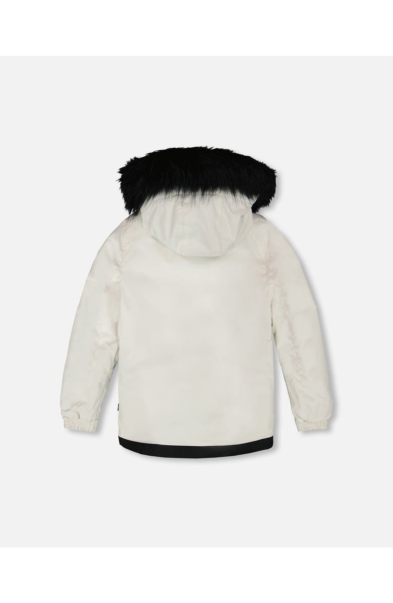 Deux par Deux Two-Piece Play Snowsuit with Pants, Alternate, color, Off-White