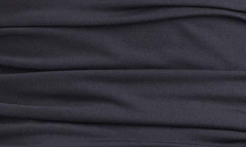 Bleu Rod Beattie Rod Beattie Contrast Stitch Ruched Tankini Top In Black