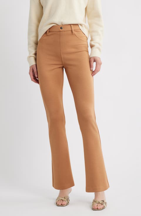 High Rise Bootcut Pants