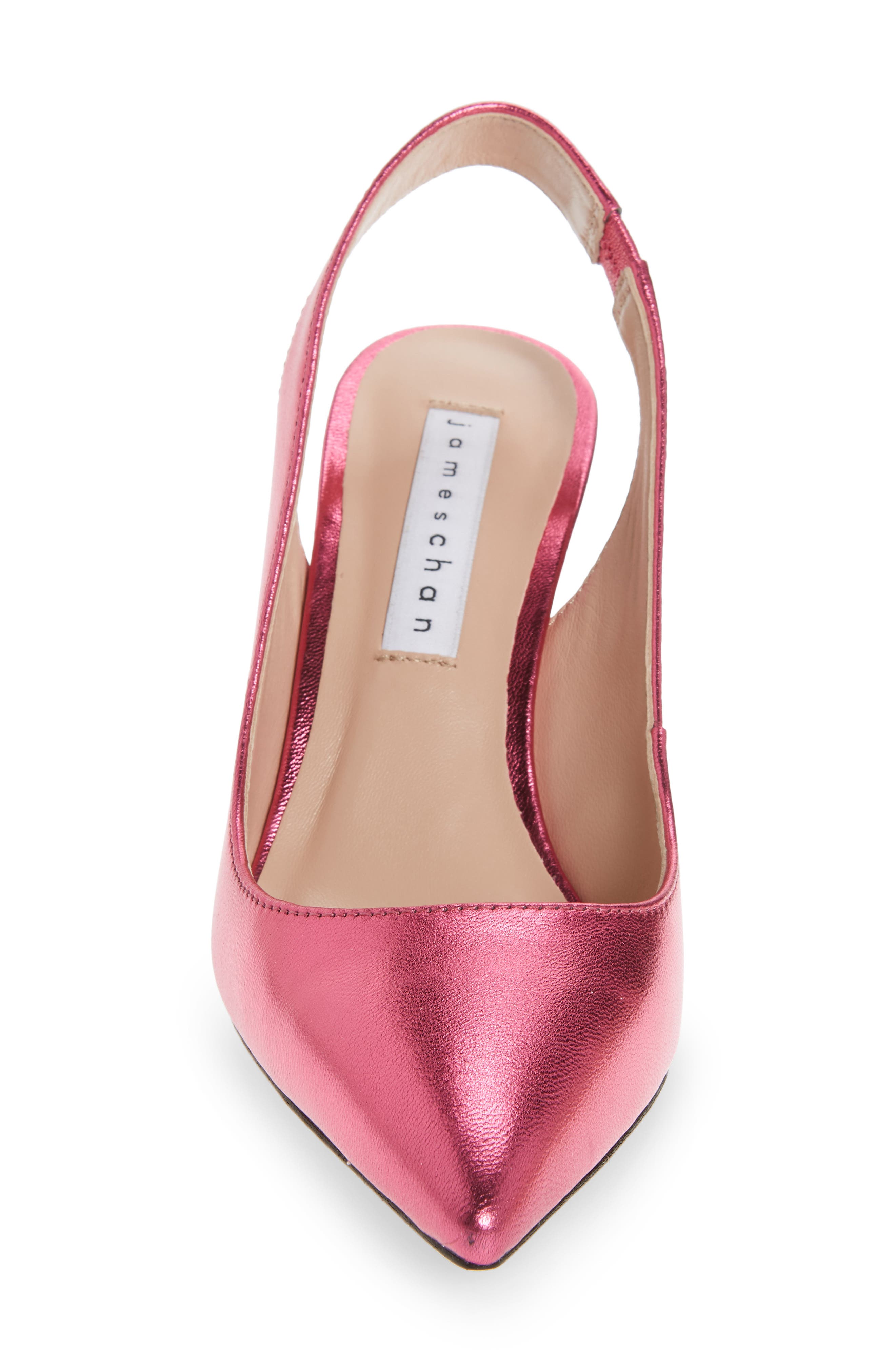 Fallon Slingback Pump, Alternate, color, FUSCHIA NAPPA LEATHER