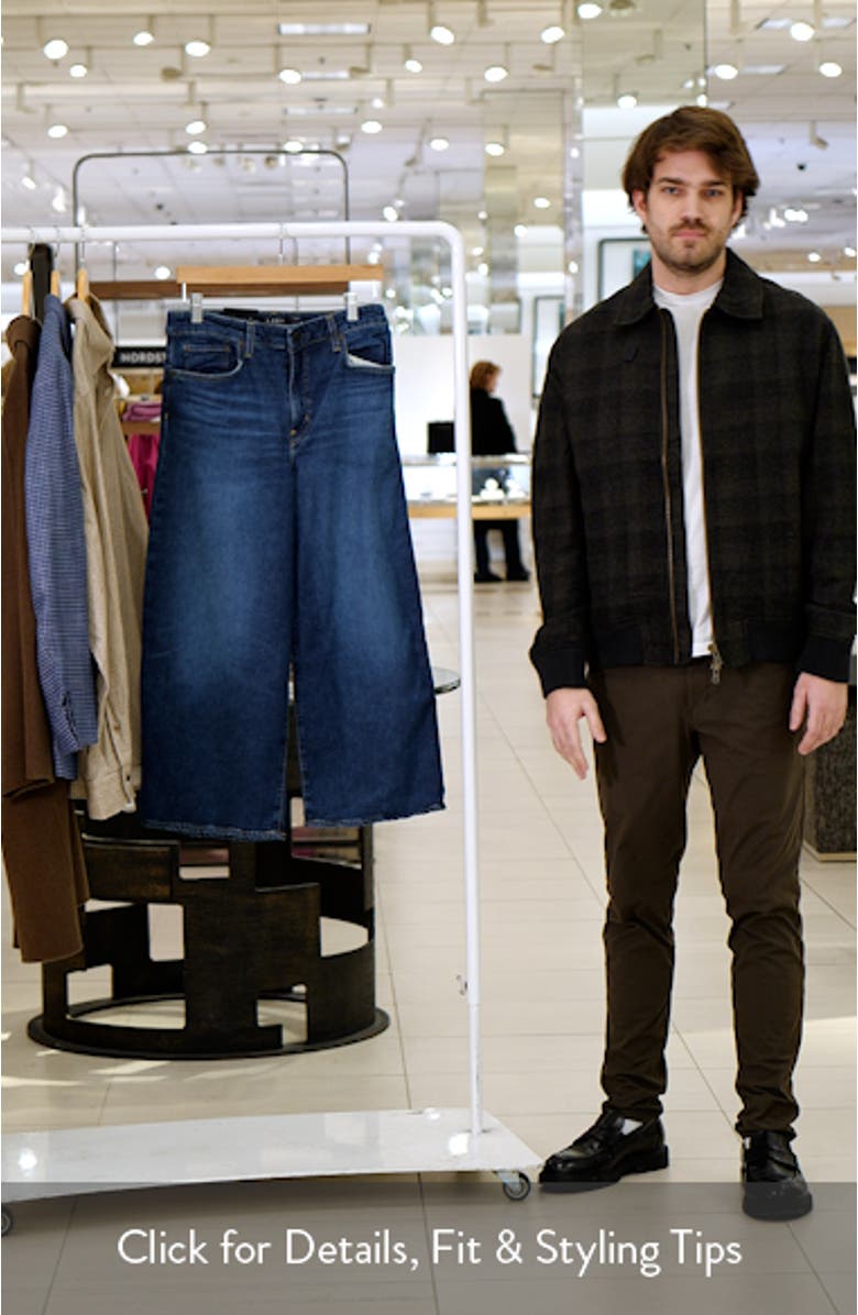 Lauren Ralph Lauren High Waist Crop Wide Leg Jeans | Nordstromrack