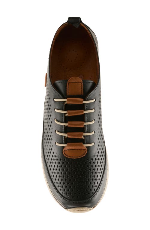 Spring Step Breen Sneaker In Black