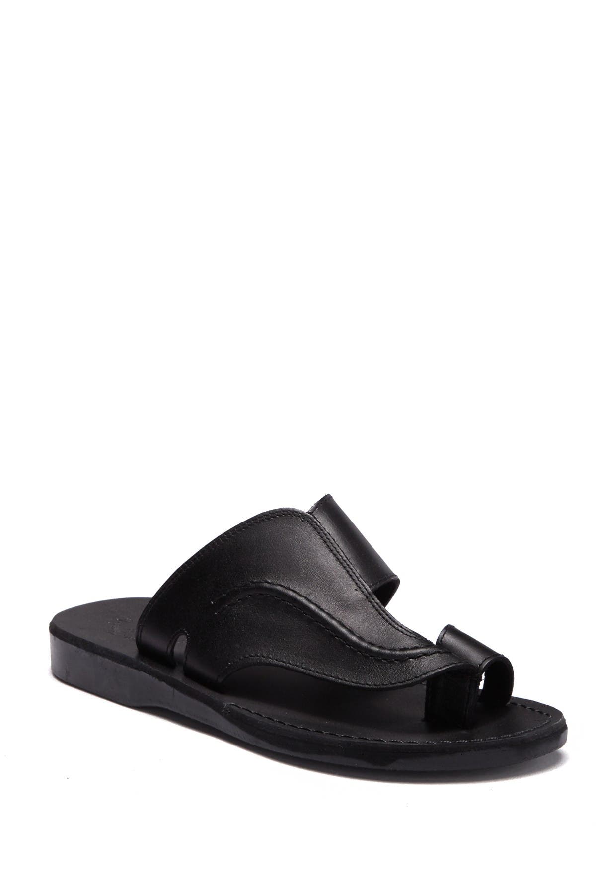Jerusalem Sandals Peter Leather Sandal, Main, color, 