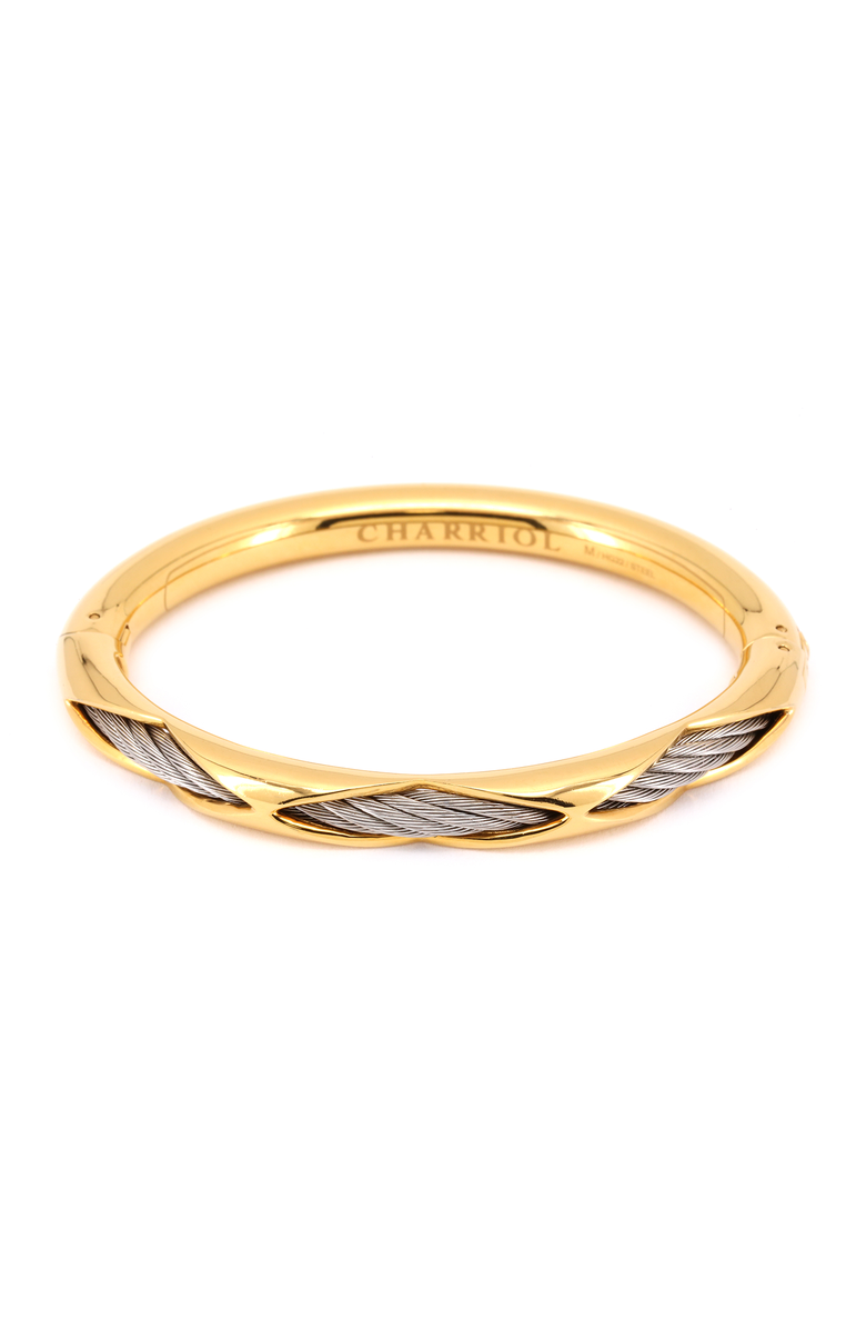 CHARRIOL Celtic Dream Bangle, Main, color, Yellow Gold Pvd