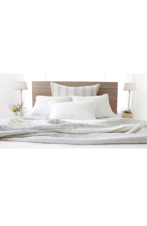 Pom Pom At Home Laguna Blanket In Ocean/natural