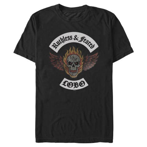 Men's Supergirl Ruthless And Feared Patch  Graphic T-Shirt