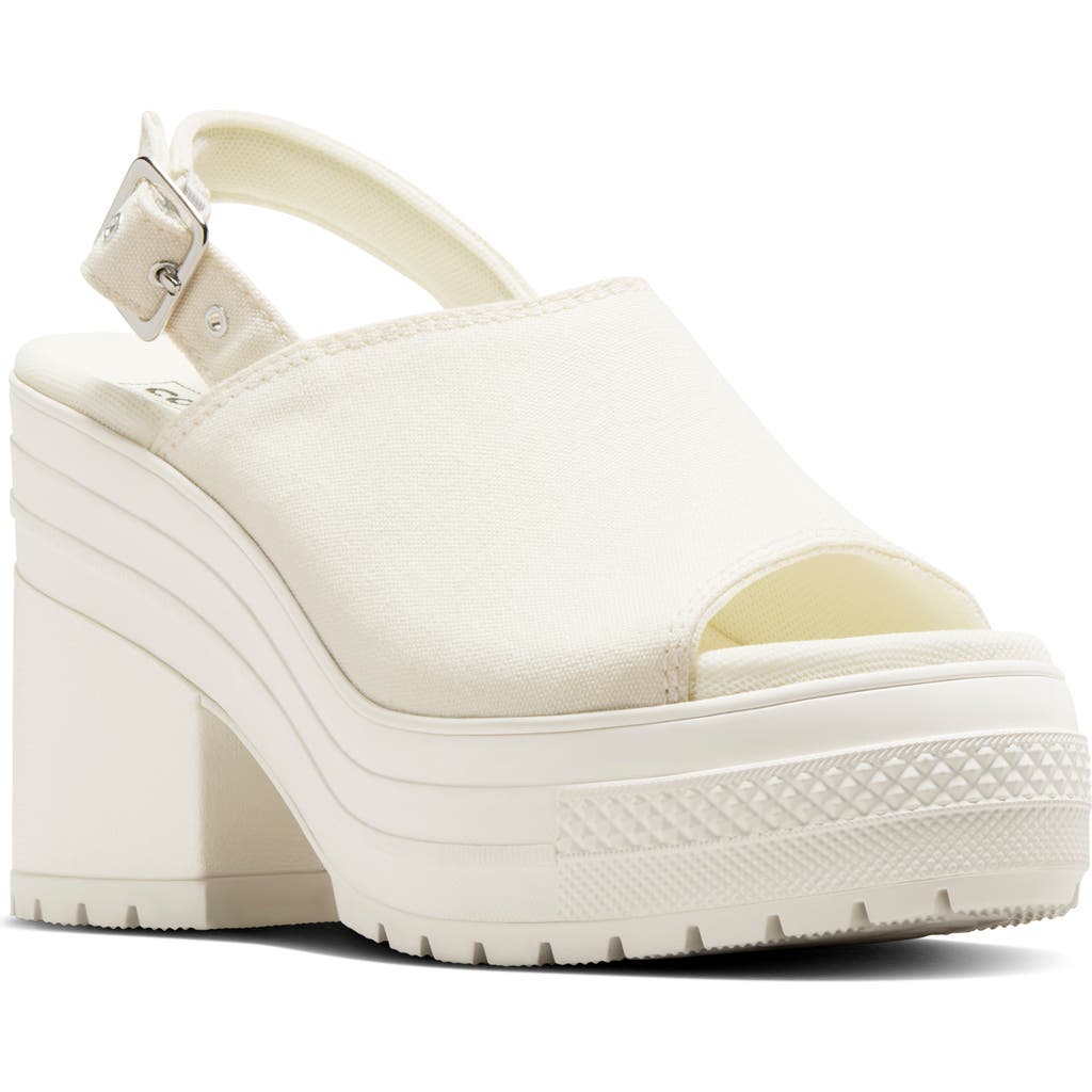 Converse Gender Inclusive Chuck 70 De Luxe Heel Slingback Sandal In Multi