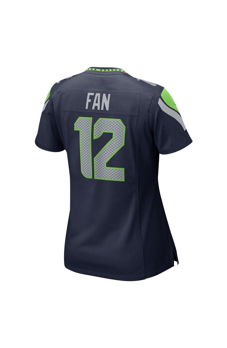 Nike Women's Nike 12s Navy Seattle Seahawks Player Jersey, Alternate, color, Navy