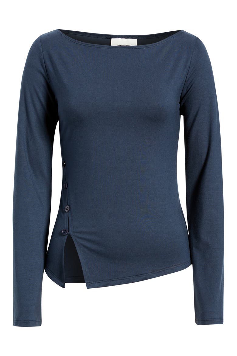 Nicola Knit Top, Alternate, color, MIDNIGHT
