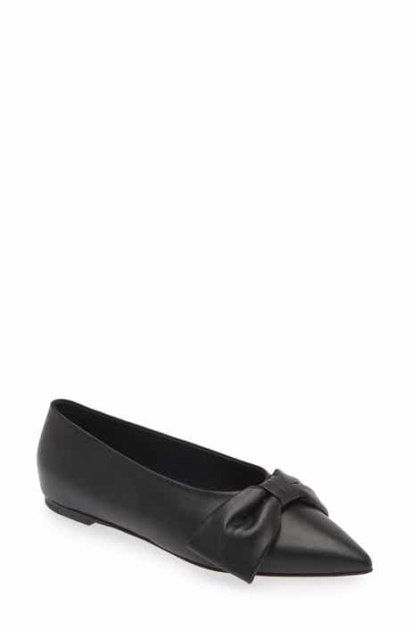 Dear Frances Bow Pointed Toe Flat