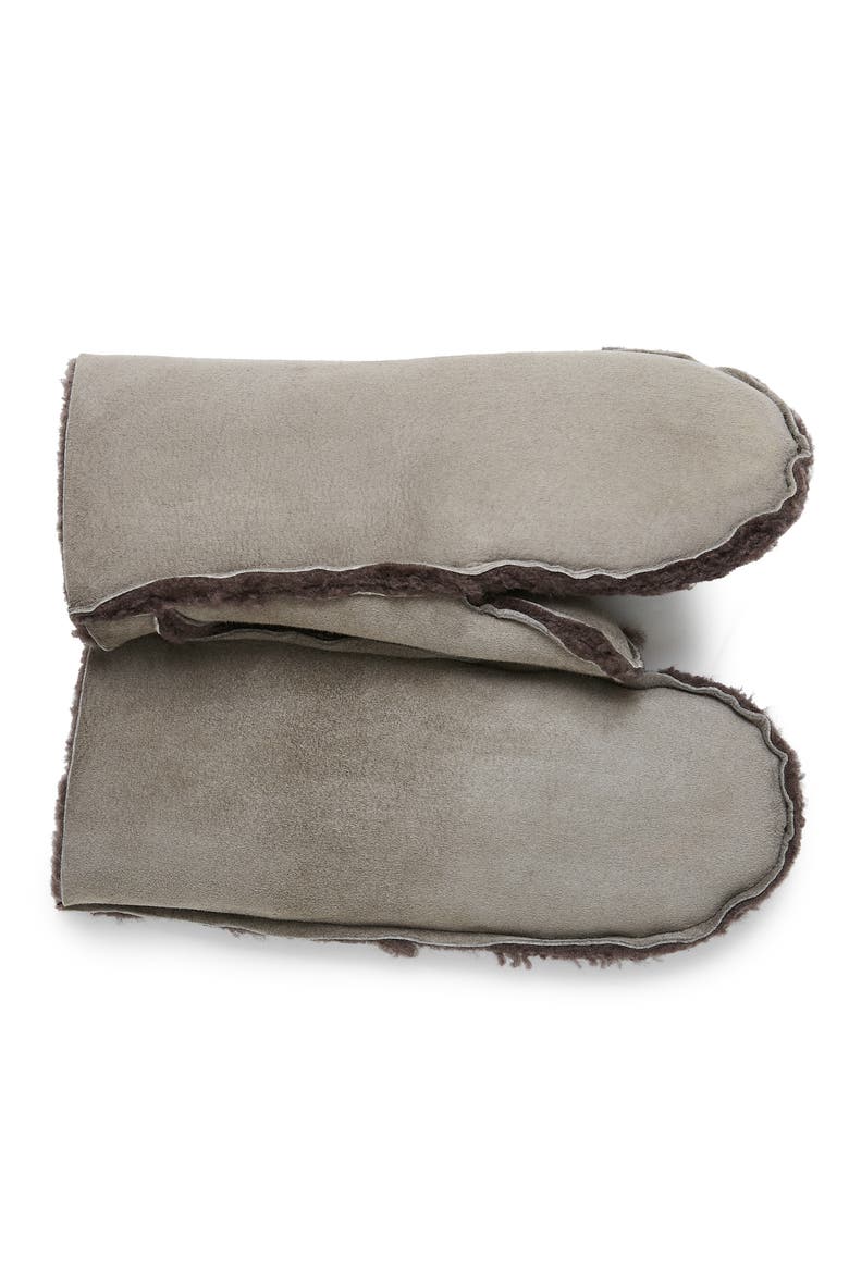British Sheepskin Mitts, Alternate, color, VOLE