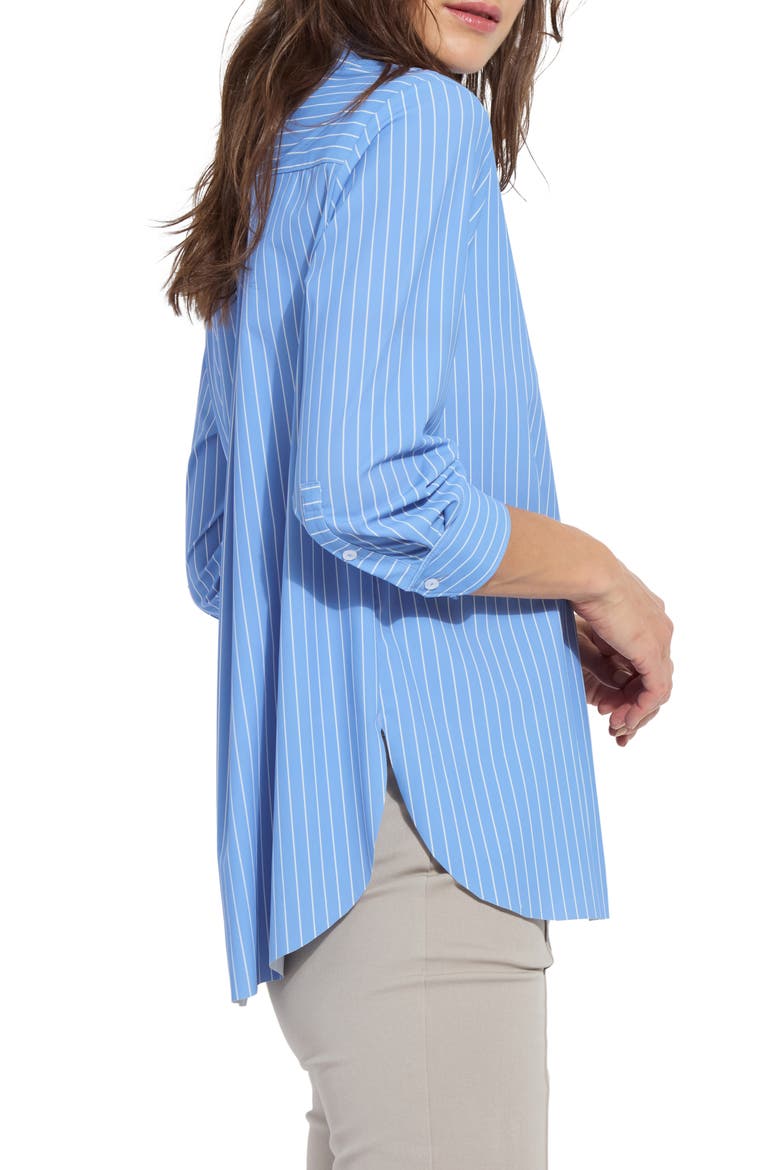 Schiffer Stripe Button-Up Shirt, Alternate, color, FRESH CHIC STRIPE