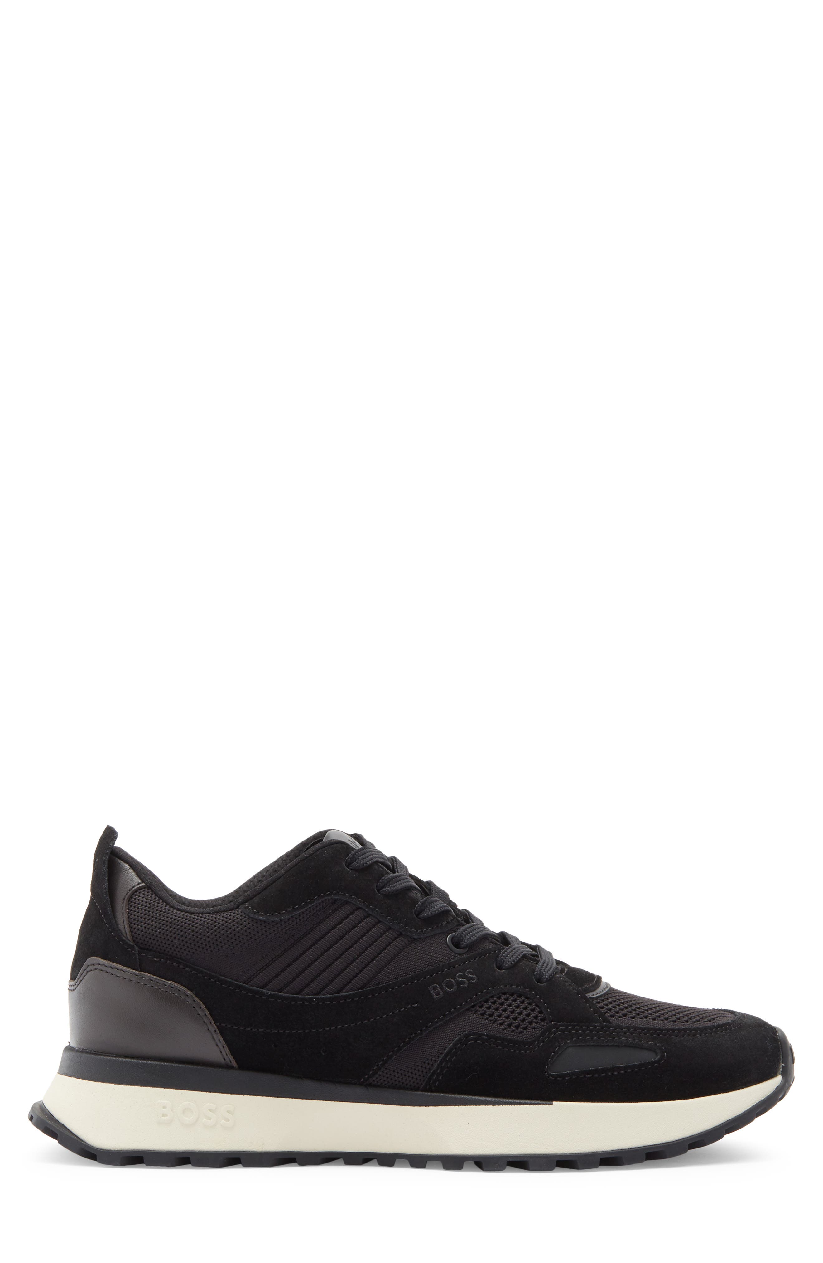 BOSS Jonah Runn Sneaker, Alternate, color, Black