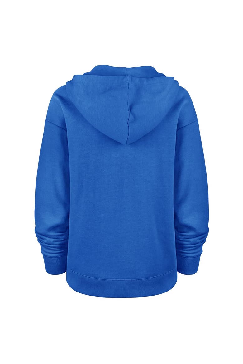 Women's '47  Royal Buffalo Bills Plus Size Clarity Kennedy Pullover Hoodie, Alternate, color, Royal