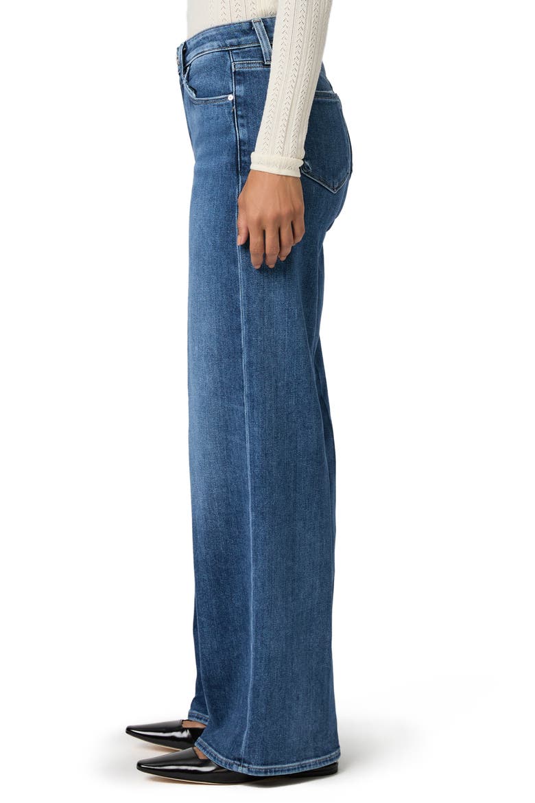 Tatum Wide Leg Jeans, Alternate, color, BOOKSHELF