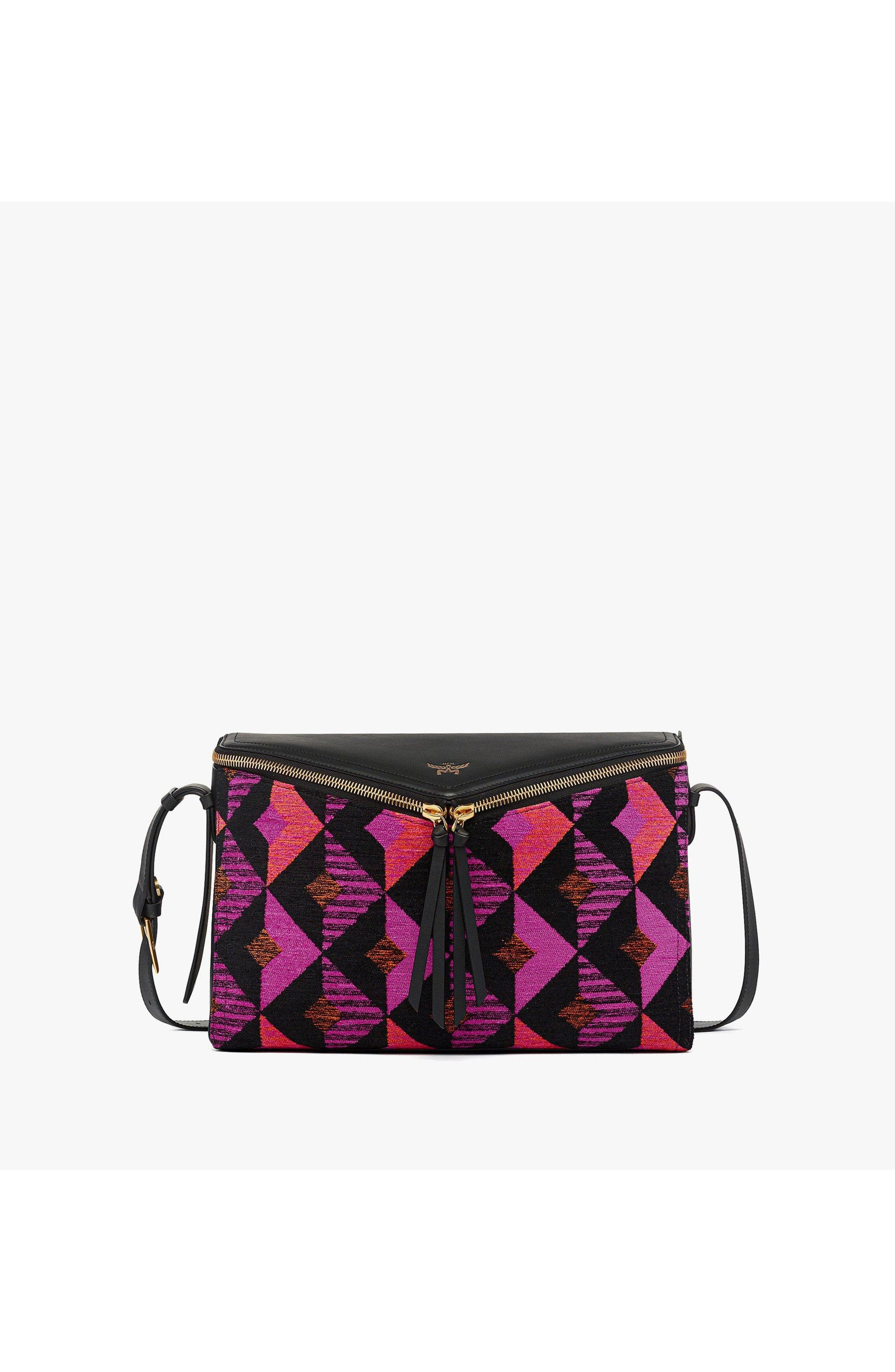 Medium Diamant 3D Shoulder Bag in Diamond Jacquard, Main, color, Multi