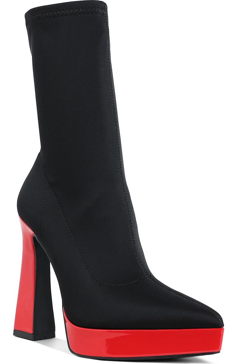 LONDON RAG Rabha Contrast Platform Boot, Main, color,