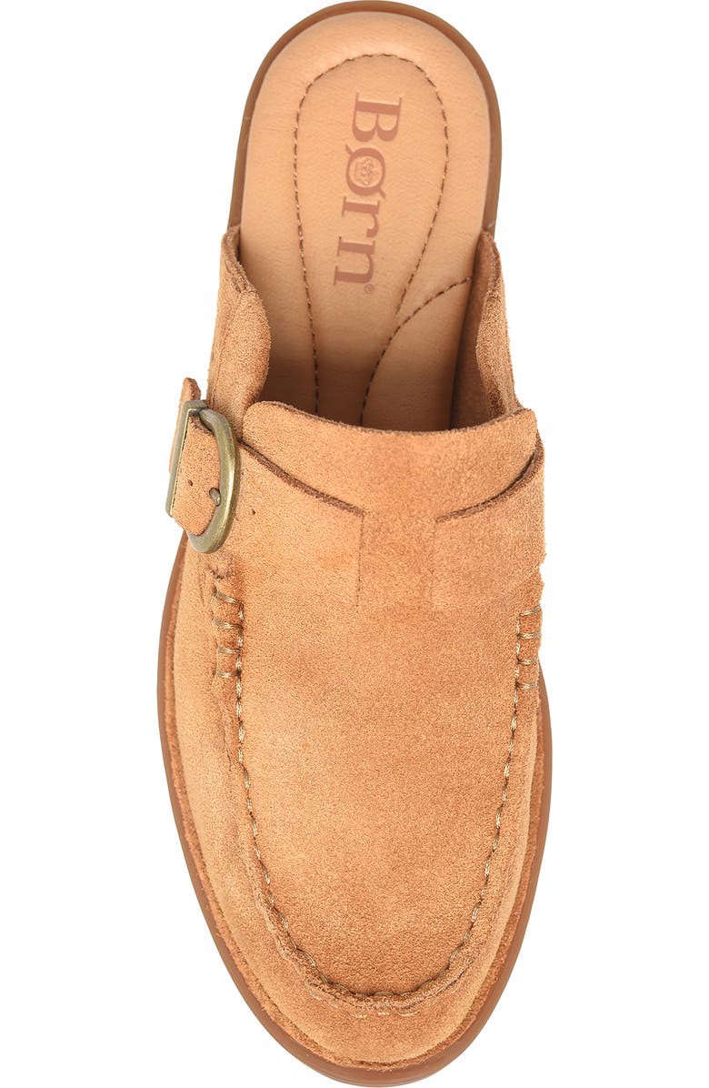 Børn Meg Mule, Alternate, color, Tan Suede