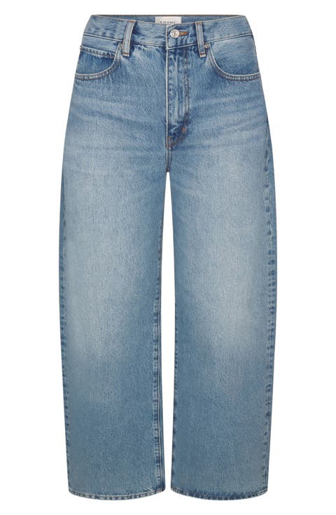 The Bow High Waist Barrel Jeans (Rapture)