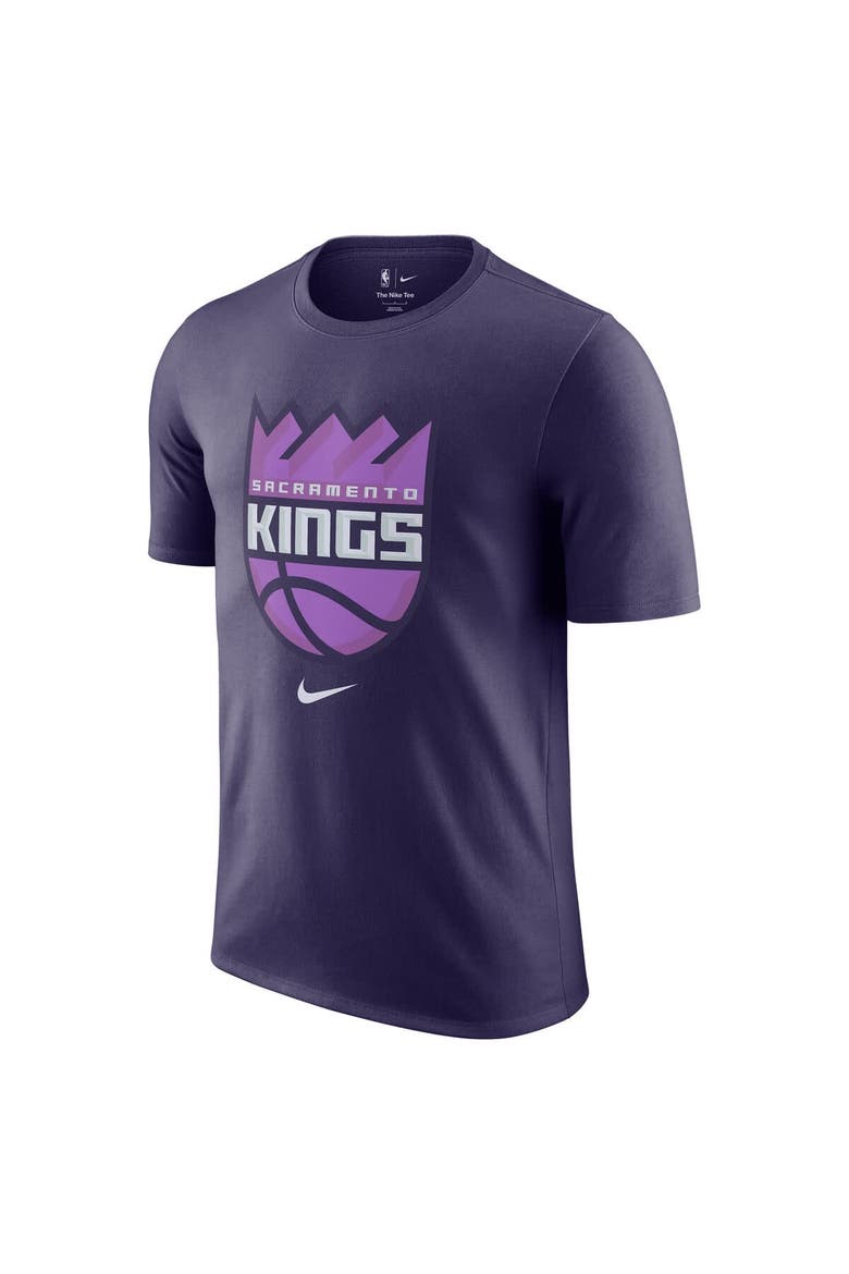 Men's Nike  Purple Sacramento Kings 2025/26 City Edition Remix Essential Logo T-Shirt, Alternate, color, Purple