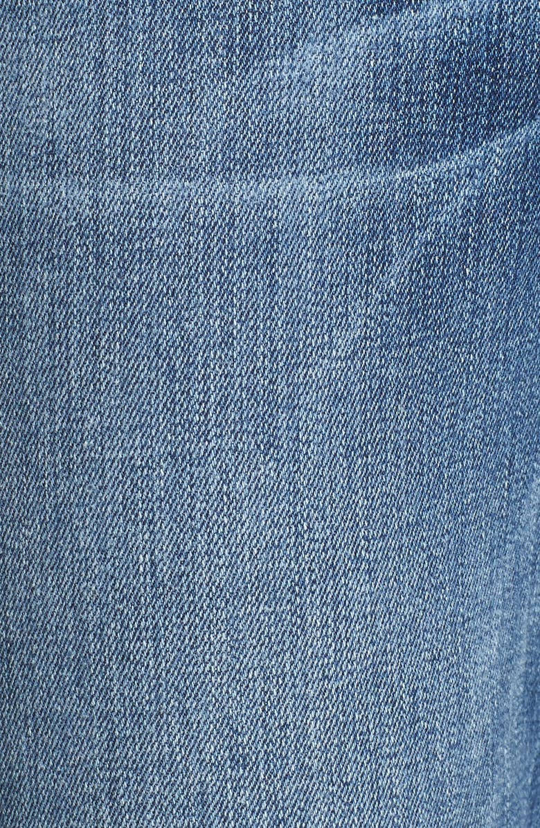 FRAME 'Le High Straight' High Rise Staggered Hem Jeans, Alternate, color,