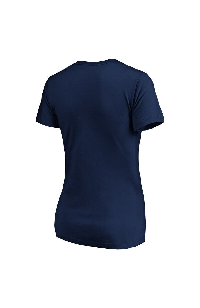 FANATICS Women's Fanatics Branded Navy Minnesota Twins 2020 Postseason Locker Room V-Neck T-Shirt, Alternate, color, 