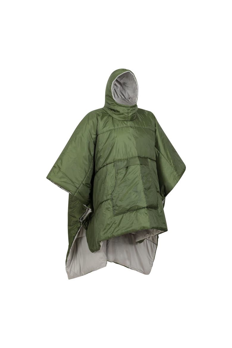 Hoodie Blanket, Alternate, color, Green