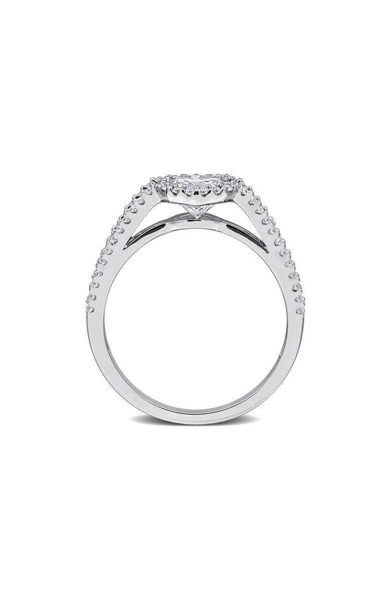 DELMAR Dew Lab Created Moissanite Ring, Alternate, color, 