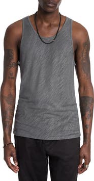 John Varvatos Broome Slim Fit Linen Tank