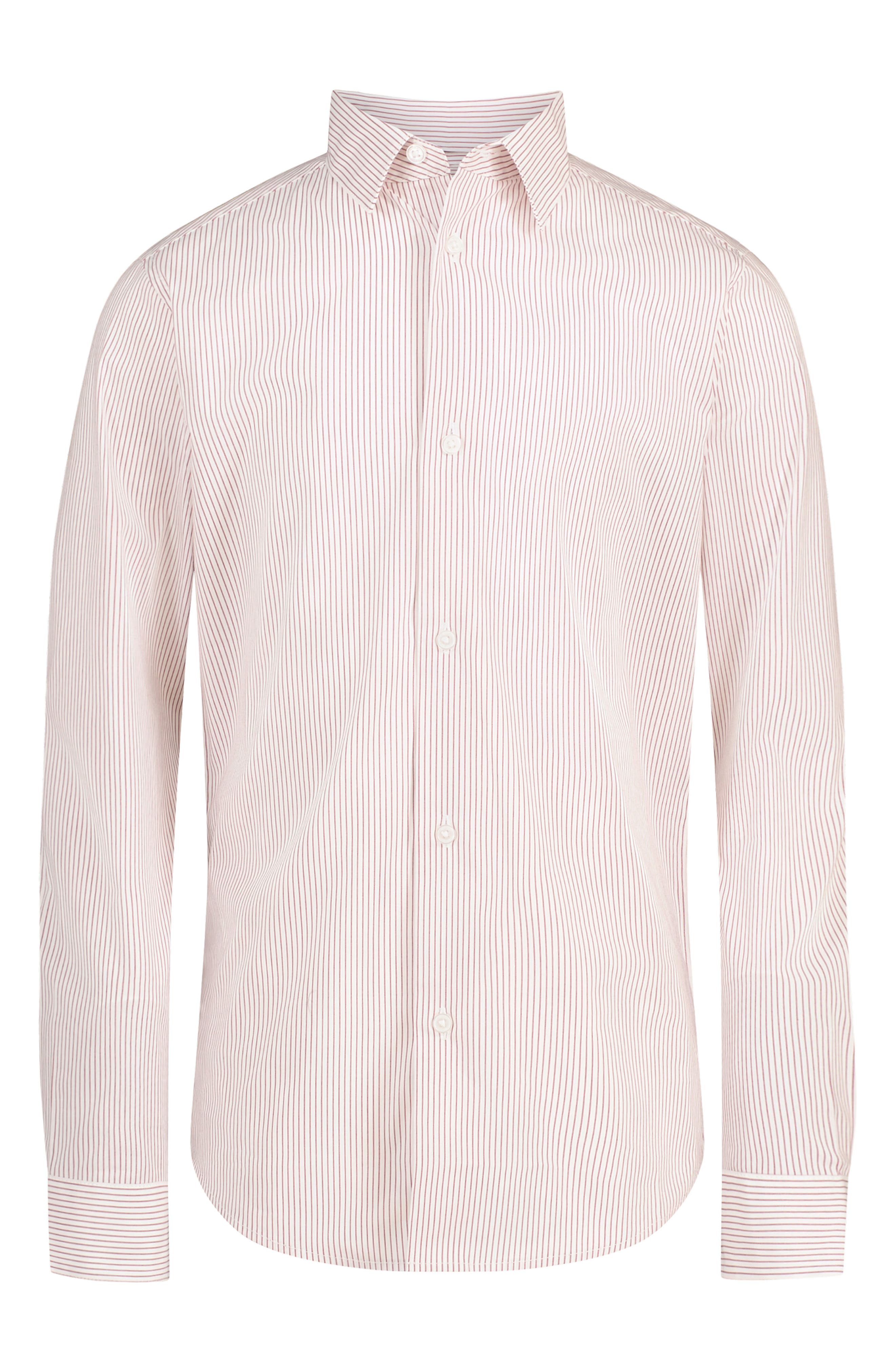 Pinstripe Poplin Dress Shirt