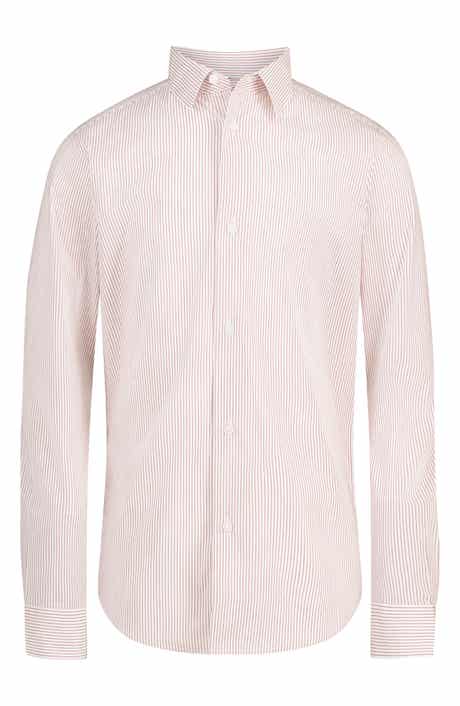 Pinstripe Poplin Dress Shirt