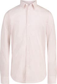 Calvin Klein Pinstripe Poplin Dress Shirt