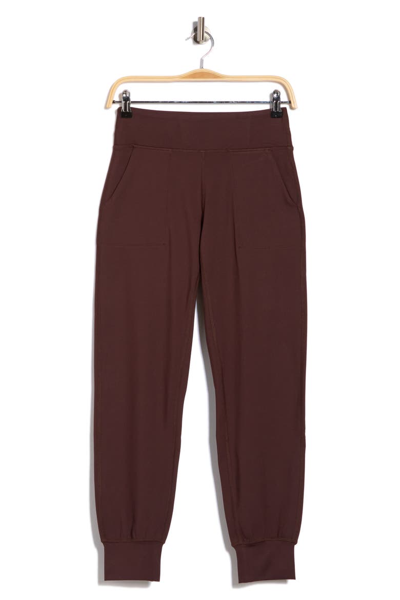 Steady 7/8 Pocket Joggers, Alternate, color, BROWN MOLE'